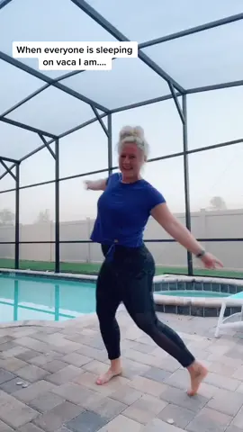 Florida heat is no joke! 🥵 #￼florida #pool #goals #foryou #workout #healthandwellness #Spooktember #dance