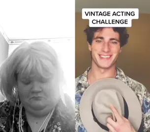 #duet with @thechrisbarnett I couldn’t do this with a straight face ￼😅😅 #ActingChallenge #oldhollywood #katherinehepburn