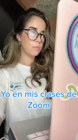 En mis clases de zoom #fyp #foryou #foryoupage #parati #zoom #clasesdezoom #virtual #zoomuniversity #mexicana