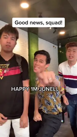 Watch till the end 🥺 This is for you @junelldominic The #SimonSquad loves you ❤️ Congrats on 1M 🎉 #juneruist #junelllangmalakas #juneeell #teacarus