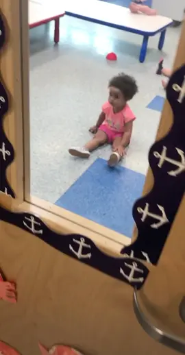 She was ready to go!! #mamashere #workingmom #fyp #toddlersoftiktok #daycare #memories #babygirl #lilmama #viral #YouHaveTo