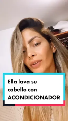 Responder a @lourdesrosario21  Ella no usa Shampoo lava su cabello con acondicionador ##fyp #parati #YouHaveTo #ThatsHot #tipsforlife