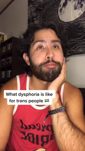 What dysphoria looks like #distorted #fyp #transgender #mtf #ftm #nonbinary #xyzbca