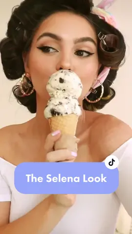 Recreated @selenagomez bts look on set of #icecream using all @rarebeauty 🍦 see how to #getthelook & product review on YT🎀 #selpink #rarebeauty