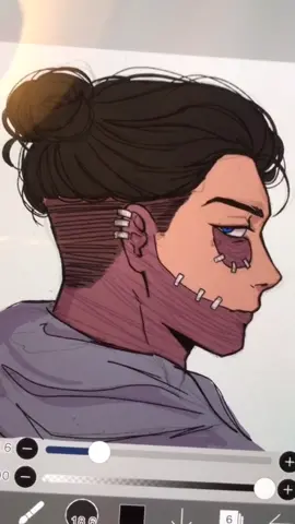 Reply to @its_alisha19 shiii i didnt know i was dabi’s personal hairstylist #dabi #myheroacademia #fyp #artistomg #animefanart