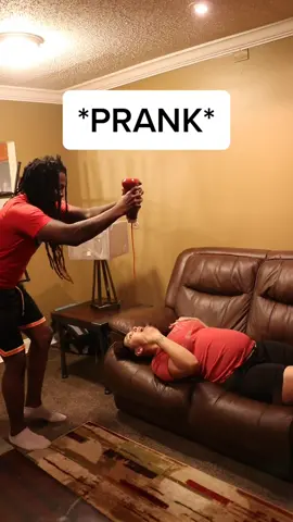 PRANK!!! What would you have done? 😂😂😂 #fyp #viral #bamandbrination #fypシ #foryou #couplegoals #prank #prankwars #foryoupage #for #pranks