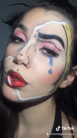 Oh baby💕 #foryou #fyp #makeup #makeupartist #makeuptransformation #art #comicmakeup #checkthisout #viral