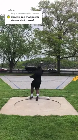 Reply to @datboikenny88 Standing Throw Over 50’. #builtdifferent #hardwork #provewhatspossible #trusttheprocess