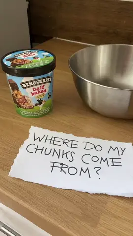 The most delicious origin story ever. #halfbaked #benandjerrys #icecream #cookiedough #foryoupage #fyp