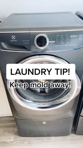 Laundry machine tip! ❤️ #organize it #cc #deafcommunity #washingmachine #mold #tips #deepclean #cleaninghacks #cleaningtips #clean #gross #laundry