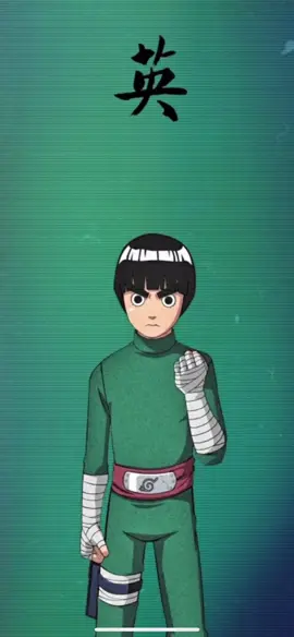 Rock lee live wallpaper #anime #rocklee #weeb #ios14 #fyp #edit