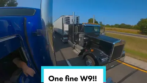 One fine #w9!!  #blackbetty #flatglassflattopallclass #gopro #bigrigboulevard #trucksoftiktok #fypシ