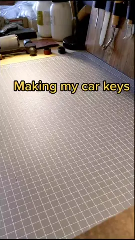 My ford territory didn't deserve this #leathercraft #asmr #australia