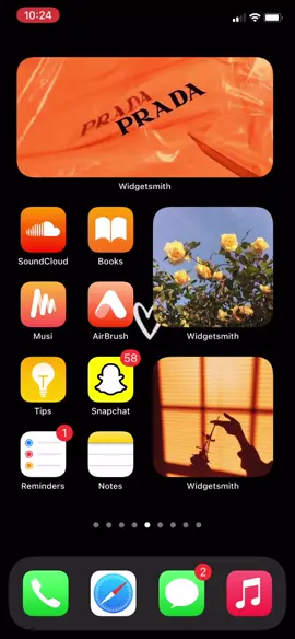 I heard we sharing our home screens. Well here is mine:) #ios14