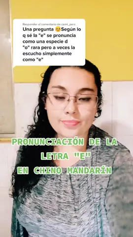Responder a @cami_perz Pronunciación 