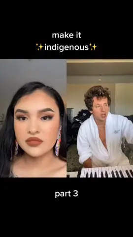 #duet with @charlieputh tried something different 😋 #indigenous #fyp #foryoupage #duet #native #nativeamerican #nativetiktok #rez #cree #rezhumor