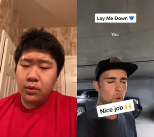 #duet with @douglas_shea_music the ending was a little off but oh well #harmonize #harmony #singing #fyp #foryou #music #samsmith #laymedown