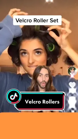@jaisenigro u NAILED it 🤩 #hairrollers #velcrorollers #hairstyle #hairtiktok