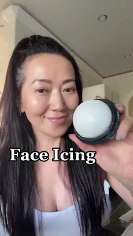 Do this twice a day and report back! 🧊 #skincareroutine #feelinggood