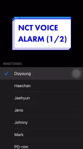 nct ringtones (1/2) sharing this to those new nctzens😉   these can be found on yt #nct #wayv #nctalarm #nctzens #fyp