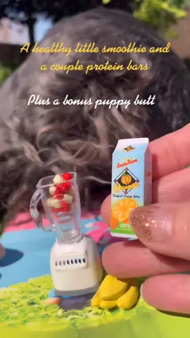 #mini #minis #minifood #puchiminisweets #smoothie #puppy