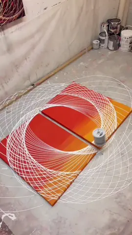 #actionpainting #pendulum #color #fyp #oddlysatisfying #tiktokart