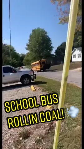 #stitch with @mightyremix ROLLIN COAL!! #fy #fyp #foryou #foryoupage #schoolbus #schoolbusdriver