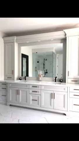 Before & after. #bathroommakeover #beforeandafter #fyp #myhomestyle #homedecorideas