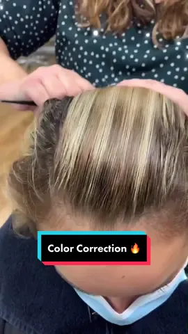 Color correction 🔥 #colorcorrection #haircolor #color #blondehalr #hairartist #hairstyles #mounir #cotril #gouiranbeauté #balayagehair #coiffeur