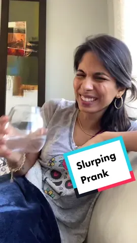 Do you think I wore him down? #prankwars #sheenamelwani #therealindiandad #closethewindows #funny #slurp