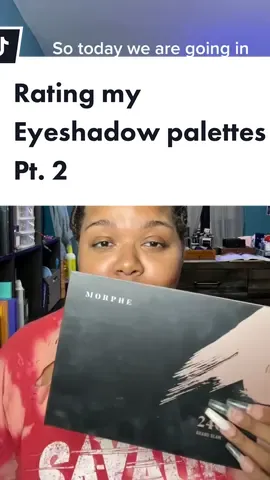 Ranking my Eyeshadow Palettes PT. 2. This time it’s @morpheofficial I guess 9/10 would recommend. 🥰✨ #fyp #makeup #makeuptutorial