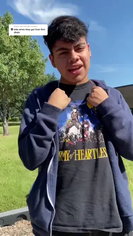 Kids when they get their first chain