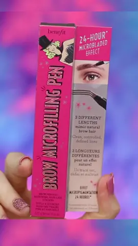 Benefit Brow Pen 💕 #benefitcosmetics #browpen #benefitbrows #makeup #beauty #mymakeup #eyebrowtutorial #browroutine