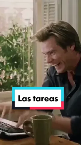 Haciendo tareas 1 hora antes de la entrega #movies #peliculas #cine #clips #jimcarrey #jimcarreyofficial #comedia #humor #audio #lipsync #parati