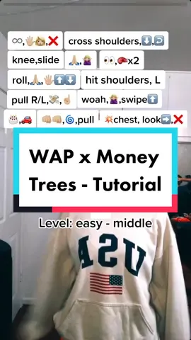 WAP x Money Trees - Tutorial. (Tag dc’s) FOLLOW ➕ me for much more! ❤️ Use this sound when you’re done learning ➡️