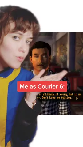 *Black Widow Perk intensifies* #fallout #newvegas #vaultgirl #fyp #greenscreen