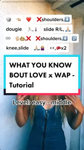 What You Know Bout Love x WAP - Tutorial. (DCs/@willdevane &tag) FOLLOW ➕ ME for much more ❤️ Use this sound when you’re done learning➡️