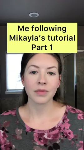 Me following Mikayla’s Makeup for Millennials tutorial. Products used are in my profile link. Follow @mikaylanogueira not me, SHE’s the pro! 😅 #fyp