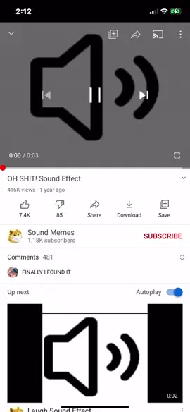 jus a sound .