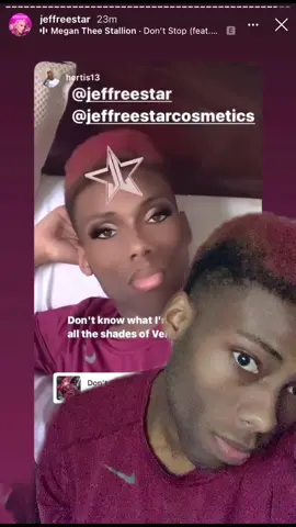 Jeffree Star reposted me 🤩#greenscreenvideo #jeffreestarcosmetics #jeffreestar #DialItForward #ImJealous