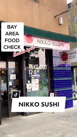 Nikko Sushi 🍣  in Berkeley, CA📍#california #bayarea #bayareafood #bayareafoodies #sanfrancisco #Foodie #fyp #stuckinthemiddle #bayareacheck #sushi