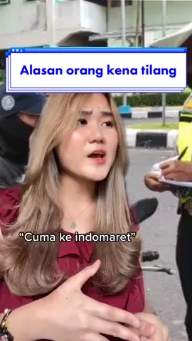 Polisi be lyke: “Alasan yang sering kali kudengar~” | Follow ig: clara.monicaa | Tetap taat berlalu lintas yaa!