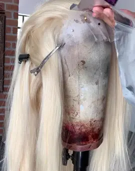 congrats nik 😌💕 pink stripes for the #barbz #nicki #wig #unit #inches #exactly #fyp #losangeles
