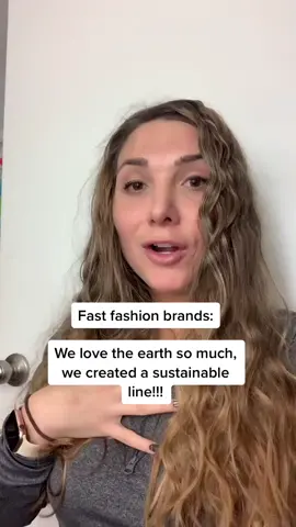 we’re still not shaming people for where they are able to shop. Do your best!☺️ #fastfashion #greenwashing #sustainablefashion #fashion