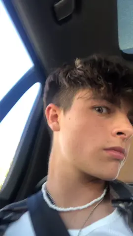 In the car