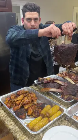 @joegotti96 with the short rib 🤤 #Foodie #MeLeaving #HalloweenIsHere #shortribs #fyp #viral #brother #yum