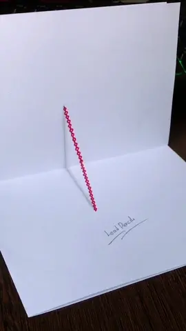 Самый простой 3d рисунок. Нарисует каждый! #3d #3ddrawing