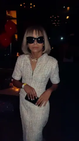 Halloween is coming, but Wintour already came