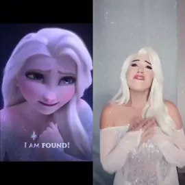 Practicing getting Elsa’s facial expressions right - should I cover the whole song next? #elsa #frozen #costume #letitgo #fyp #fypシ #frozen2
