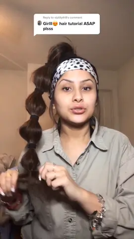 Reply to @slplillyth9 hope this helps ! ❤️  thinking abt doing more mini hair tutorials  🤔 #hairtutorial #quickhairstyle #boho #punchy #hair